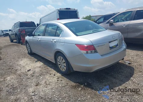 2010 Honda Accord 2.4 Lx из США, поврежденный, VIN 1HGCP2F3XAA085819